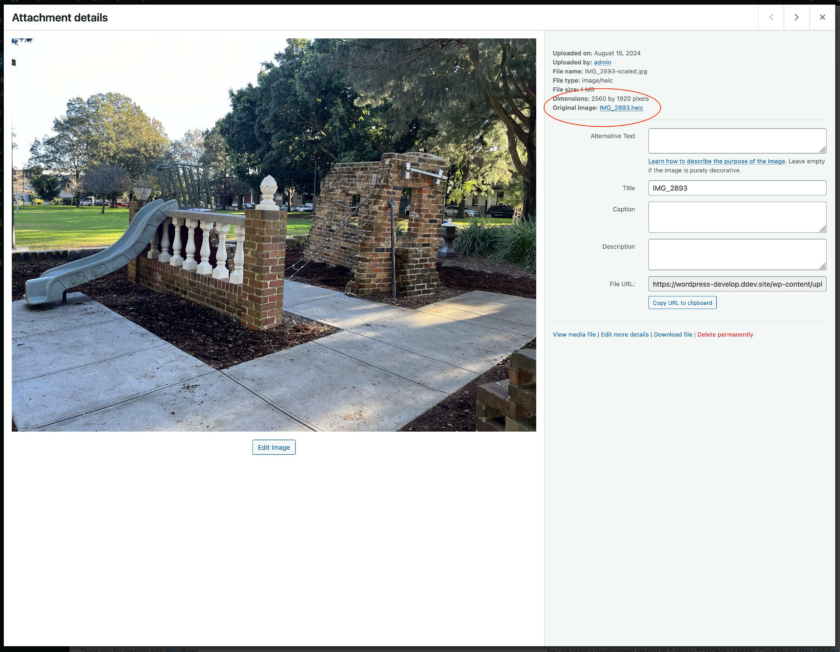 WordPress 6.7 新增自动将 HEIC 图像转换为 JPEG 的功能-图片1