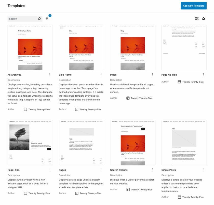 WordPress 6.7 默认主题 Twenty Twenty-Five 的开发者讲解