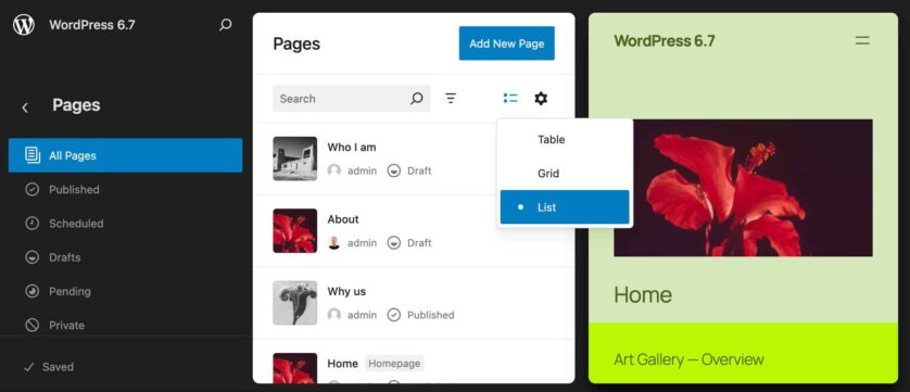 WordPress 6.7 新功能预览：缩小模式、元框、块绑定 API 等等