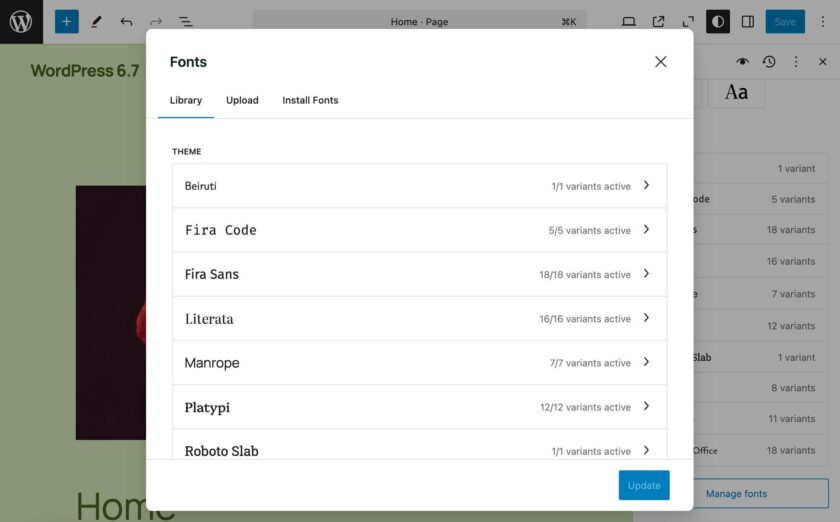 WordPress 6.7 新功能预览：缩小模式、元框、块绑定 API 等等
