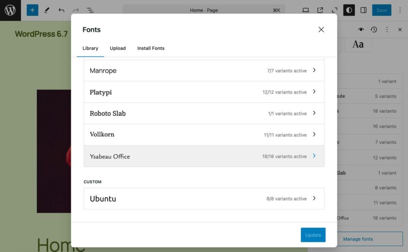 WordPress 6.7 新功能预览：缩小模式、元框、块绑定 API 等等