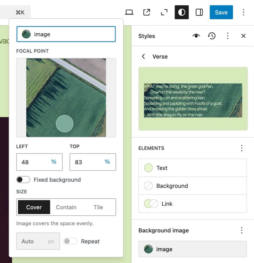 WordPress 6.7 新功能预览：缩小模式、元框、块绑定 API 等等